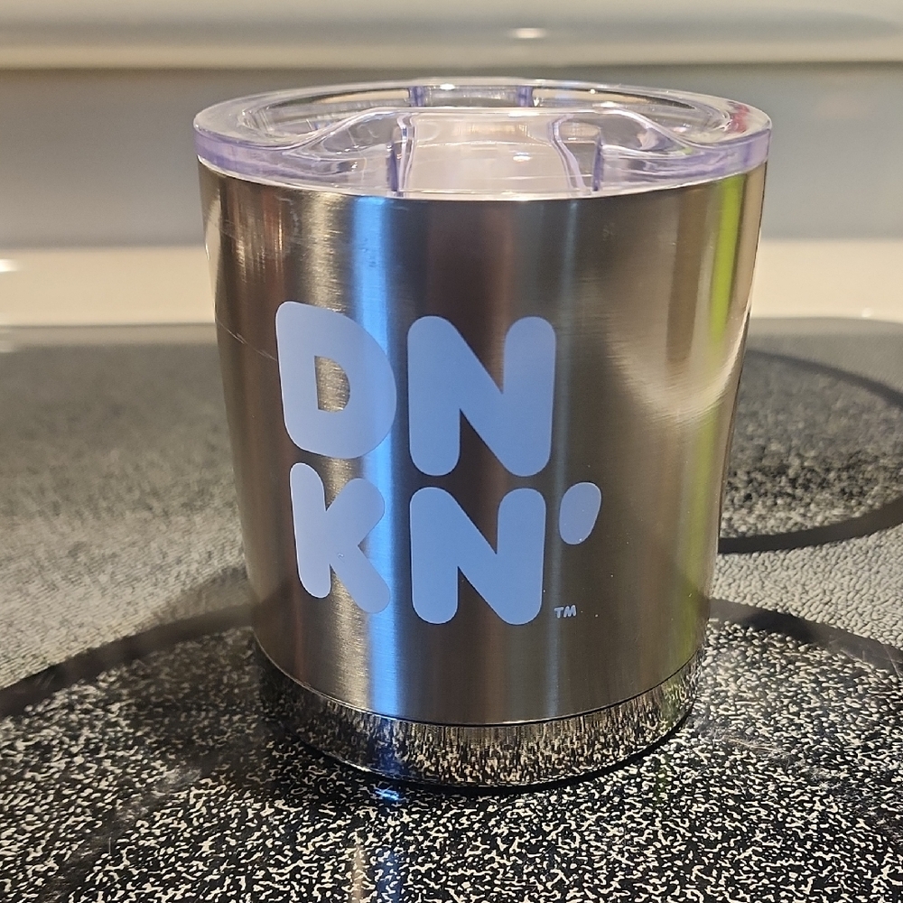 Silver DNKN' Tumbler